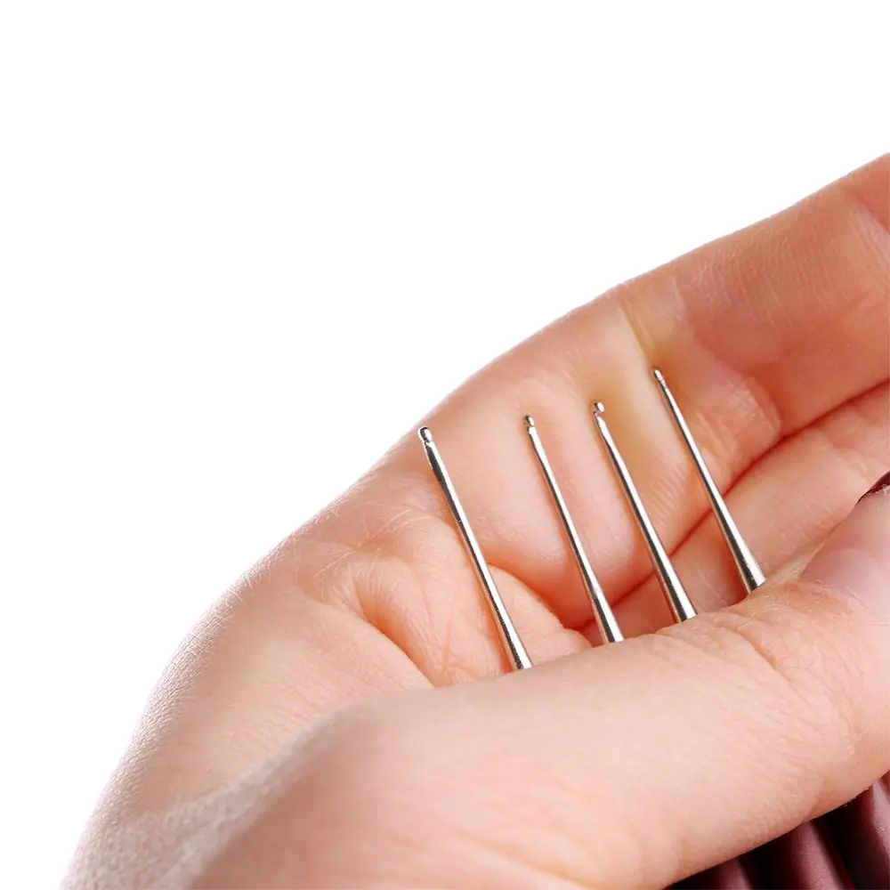Sewing Tools for Making Dreadlock Braiding Hair Micro Hook Braid Maintenance Knitting Hooks Dreadlock Crochet Needle Braiders