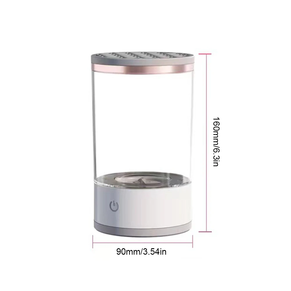 Automatischer Make-up-Pinselreiniger, tragbarer elektrischer Make-up-Pinselreiniger, Trockner, USB-Aufladung für Schönheits-Make-up-Pinsel-Set aller Größen