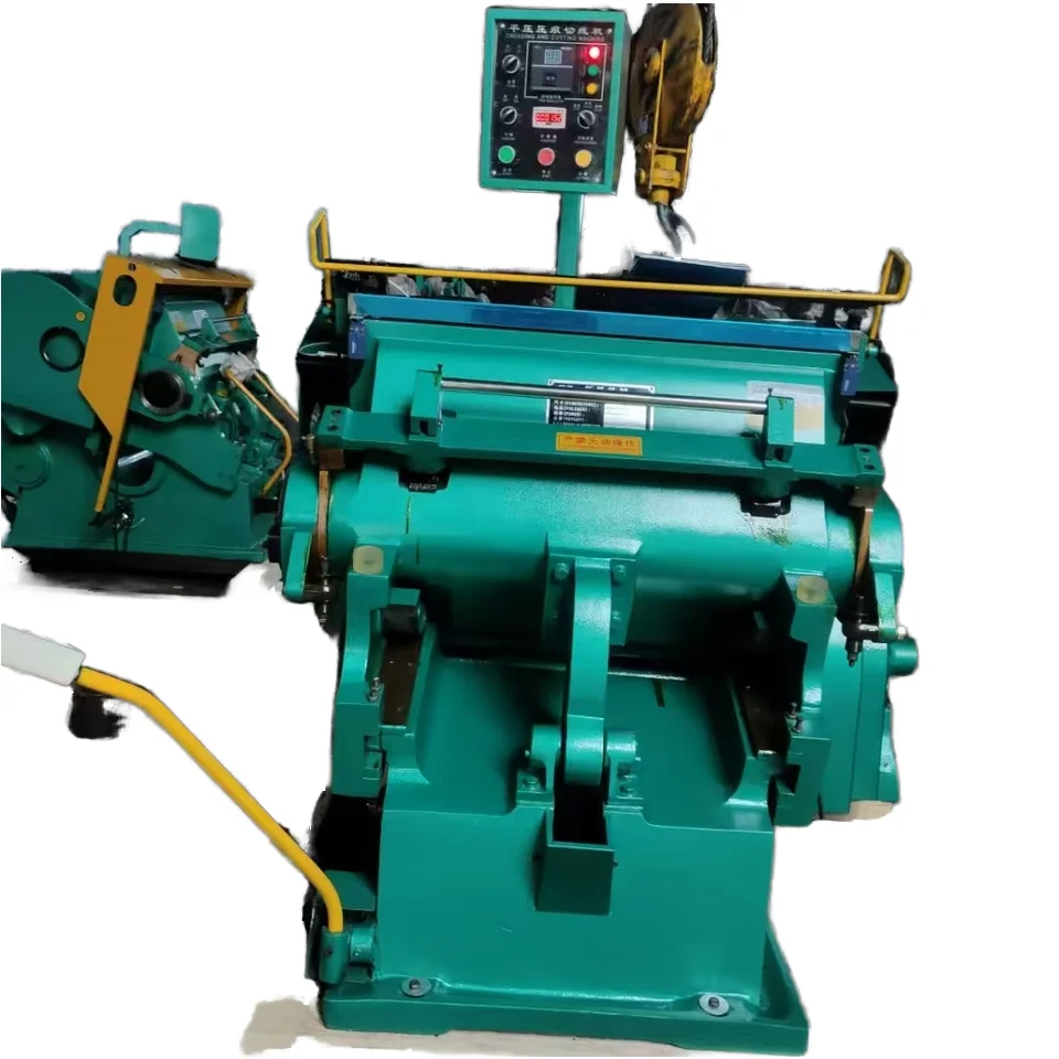 New Semi-Automatic Flatbed Label Creasing and Die Cutting Machine for Paper Craft