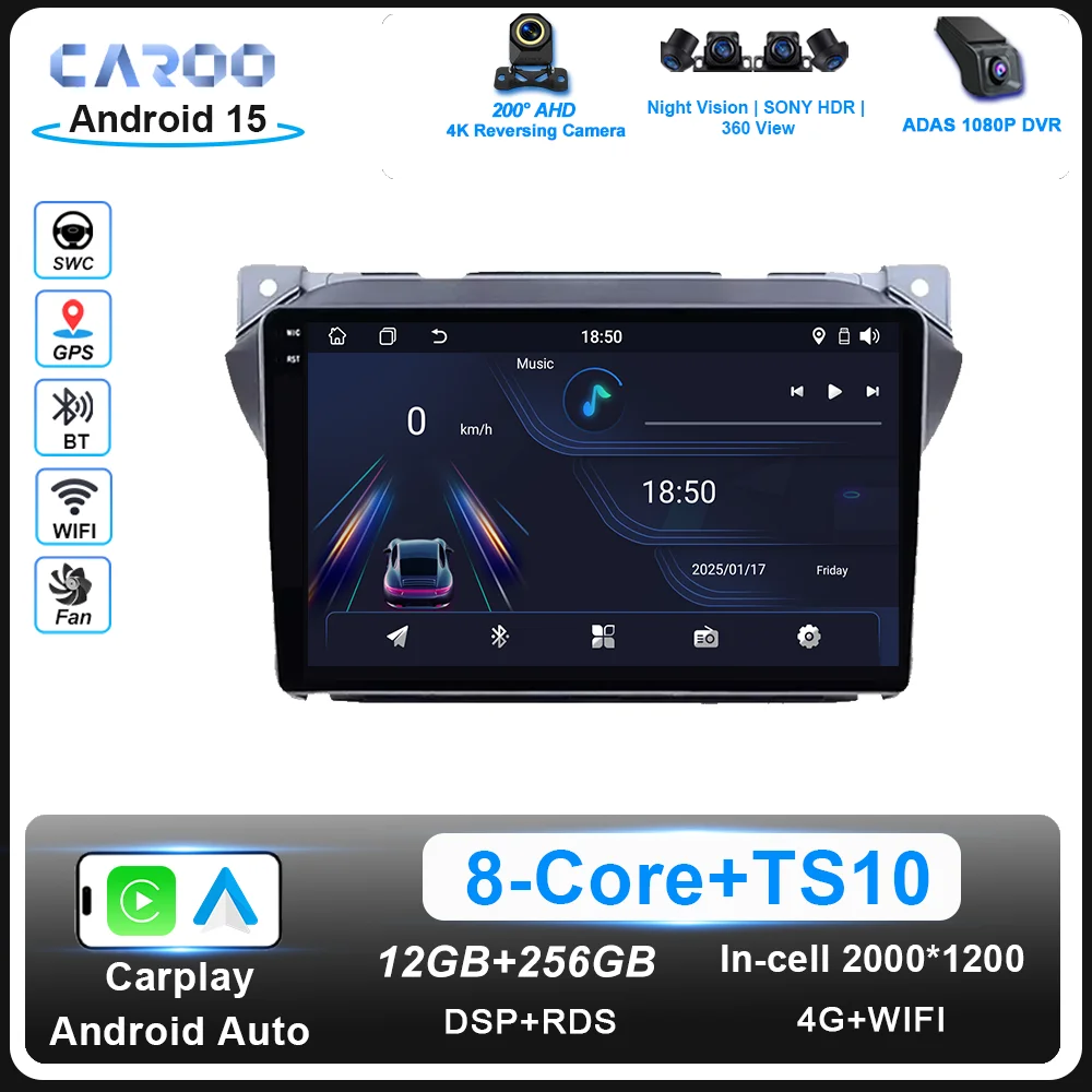 

Android 15 For Suzuki Alto 2009 2010 2011 2012 2013 2014 2015 2016 Car DVD Multimedia Stereo Player Navigation GPS Radio QLED 4G