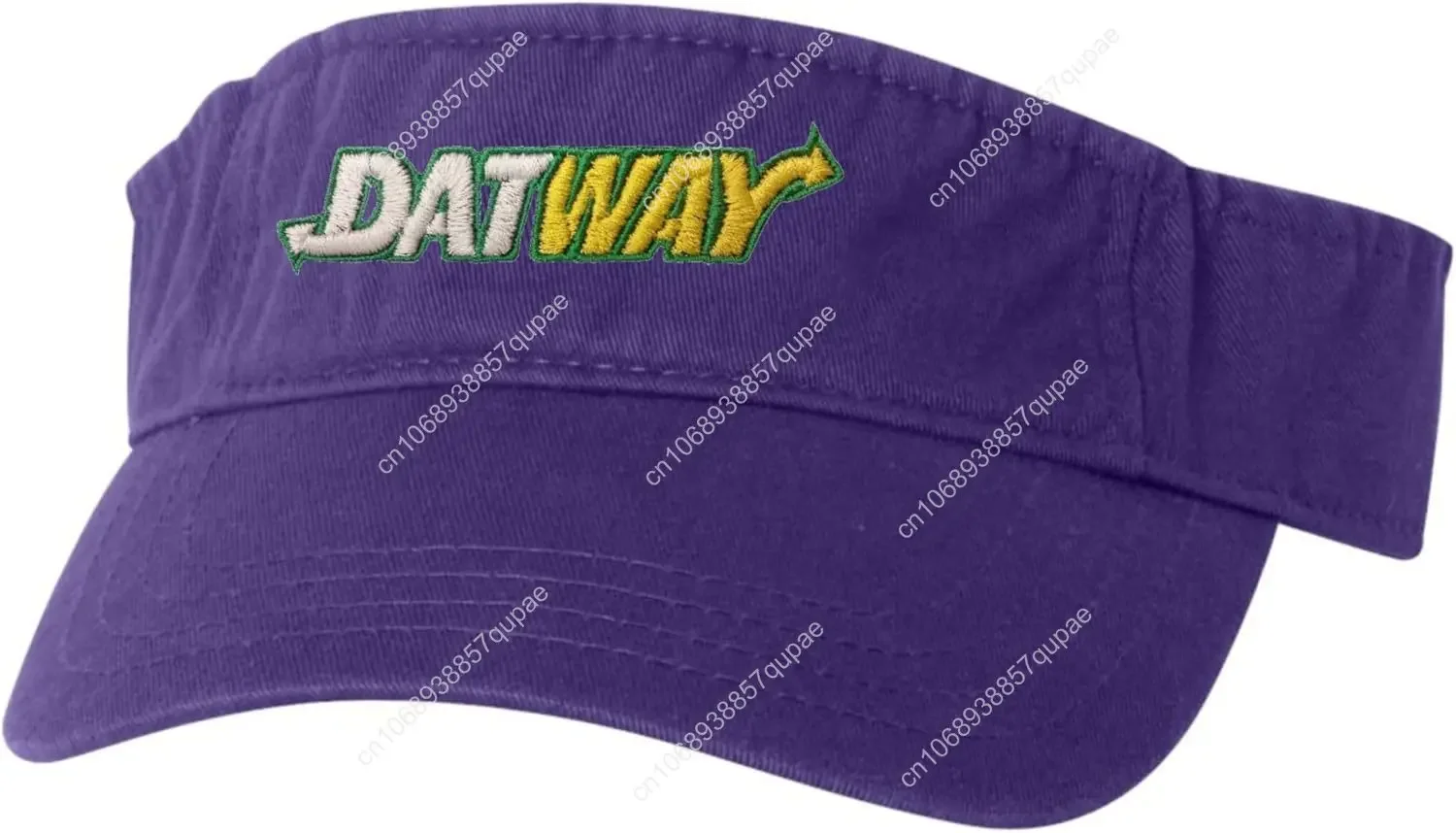 Go All Out Adult Datway Embroidered Visor Dad Hat