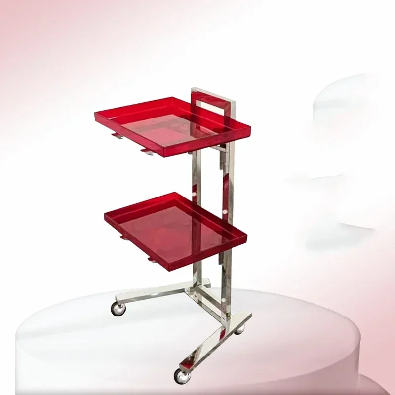 

Cosmetic Helper Trolley Multi-purpose Cart With Wheels Professional Household Hairdresser Salon Furniture Trolly Beauty Station