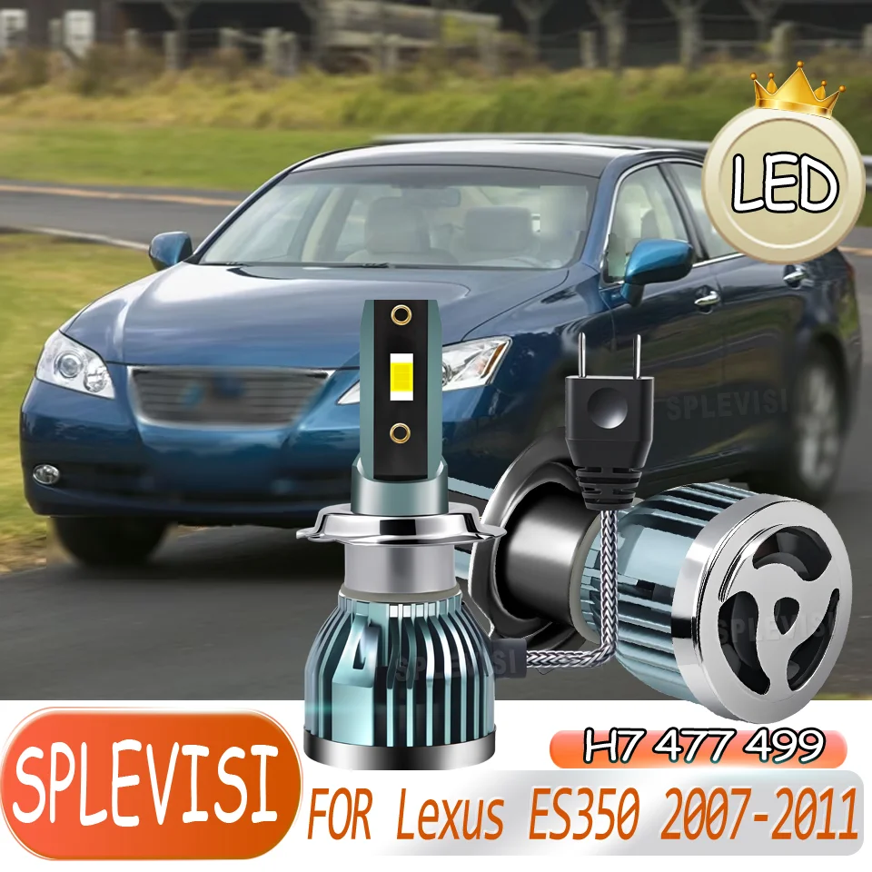 

60000 Hour Lifespan waterproof IP68 Shockproof LED H7/477/499 Headlight Low Beam Lights For Lexus ES350 2007 2008 2009 2010 2011