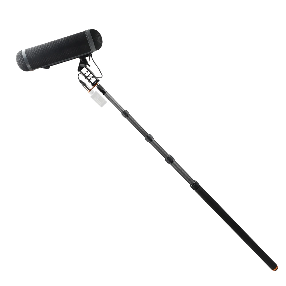 E-IMAGE BPMK2 Large Microphone Boompole Shock Mount & Windshield Kit With Protective Safety Case