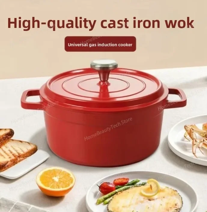 

Enamel Pot, Mini-Pressure Enamel, Enamel Casserole, Clay Pot (Casserole), Cast Iron Soup , Non-Stick Pot Hotpot