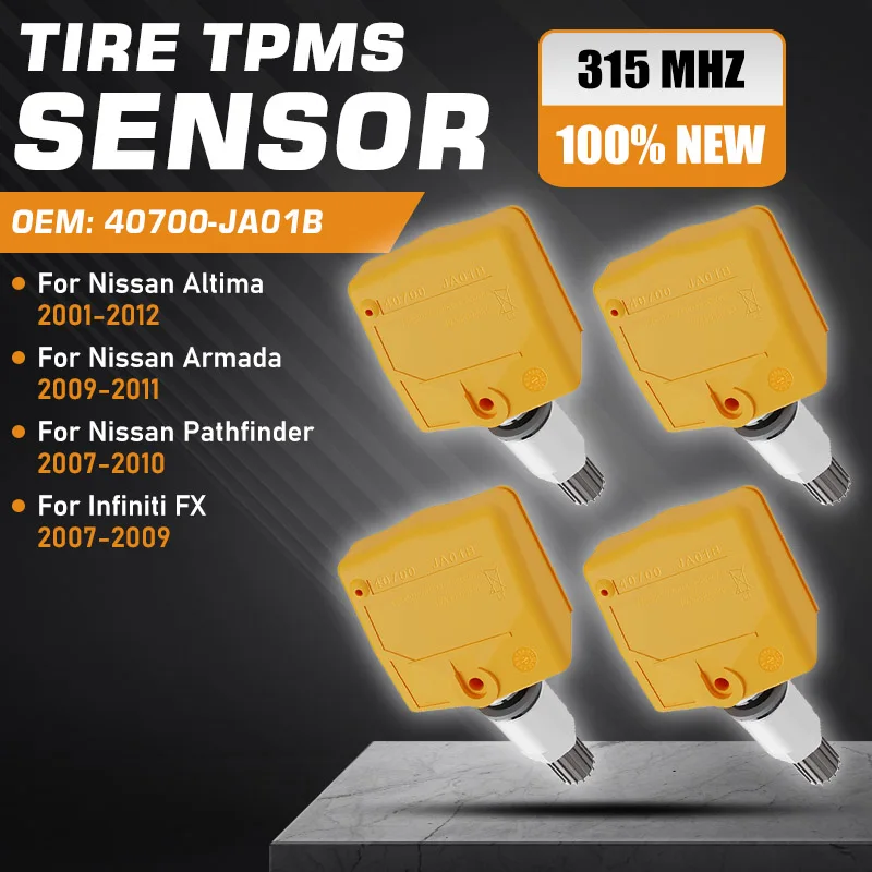 

Tire Pressure Sensor TPMS For Nissan Altima 2001-2012 Nissan Armada 2009-2011 Nissan Pathfinder 2007-2010 Infiniti FX 2007-2009