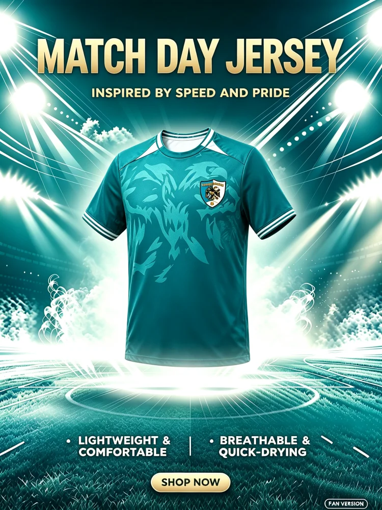 2026 Summer Turkish Club Erzurumspor Jersey T-shirt Men Women's Fan Breathable and Comfortable Causal Y2K Loose Family Kids Tees