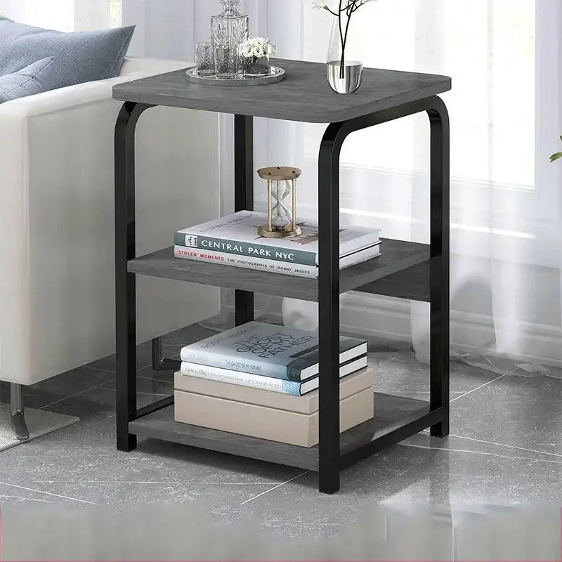 Portable Living Room Design Side Table Round Mobile Small Design Coffee Table Auxiliary Mesas Redondas Room Furniture CJ047