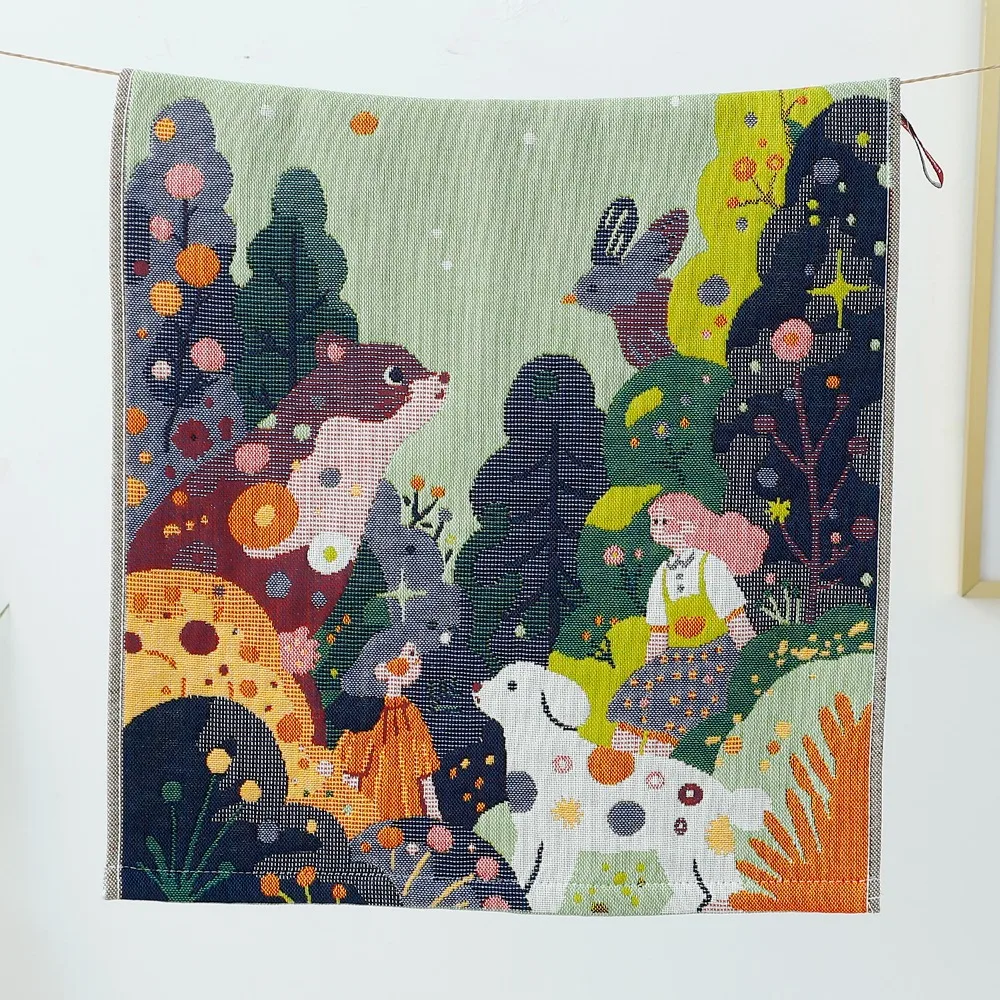34x40cm Large Hand Towel Quick Dry 4 Layer Cotton Gauze Pure Cotton Dish Cloth Decorative Kitchen Towel Home Restaurant