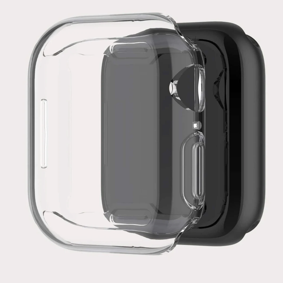 1pc TPU High Definition Ultra Thin Screen Protector Watch Case For Apple Watch 38/40/41/42/44/45/49mm,Ultra/SE/9/8/7/6/5/4/3/2/1