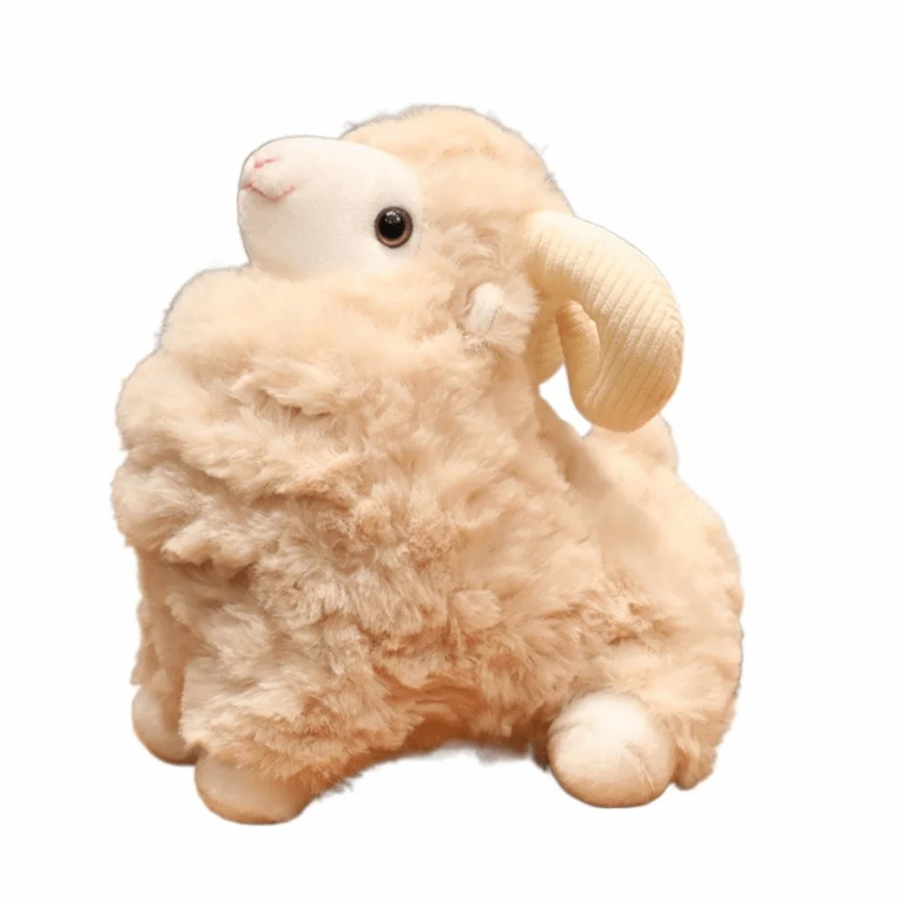 

Sleeping Pillow Cartoon Sheep Fluffy Simulation Lamb Soft Kawaii Animal Fluffty Birthday Gift