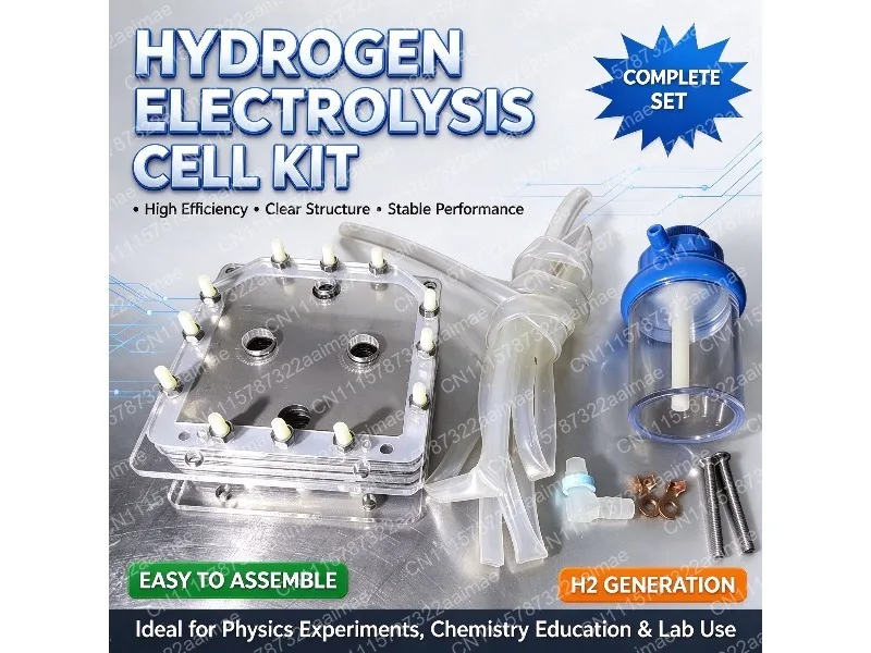 Dry Type HHO Generator 10x10cm 316L Stainless Steel Electrolyzer