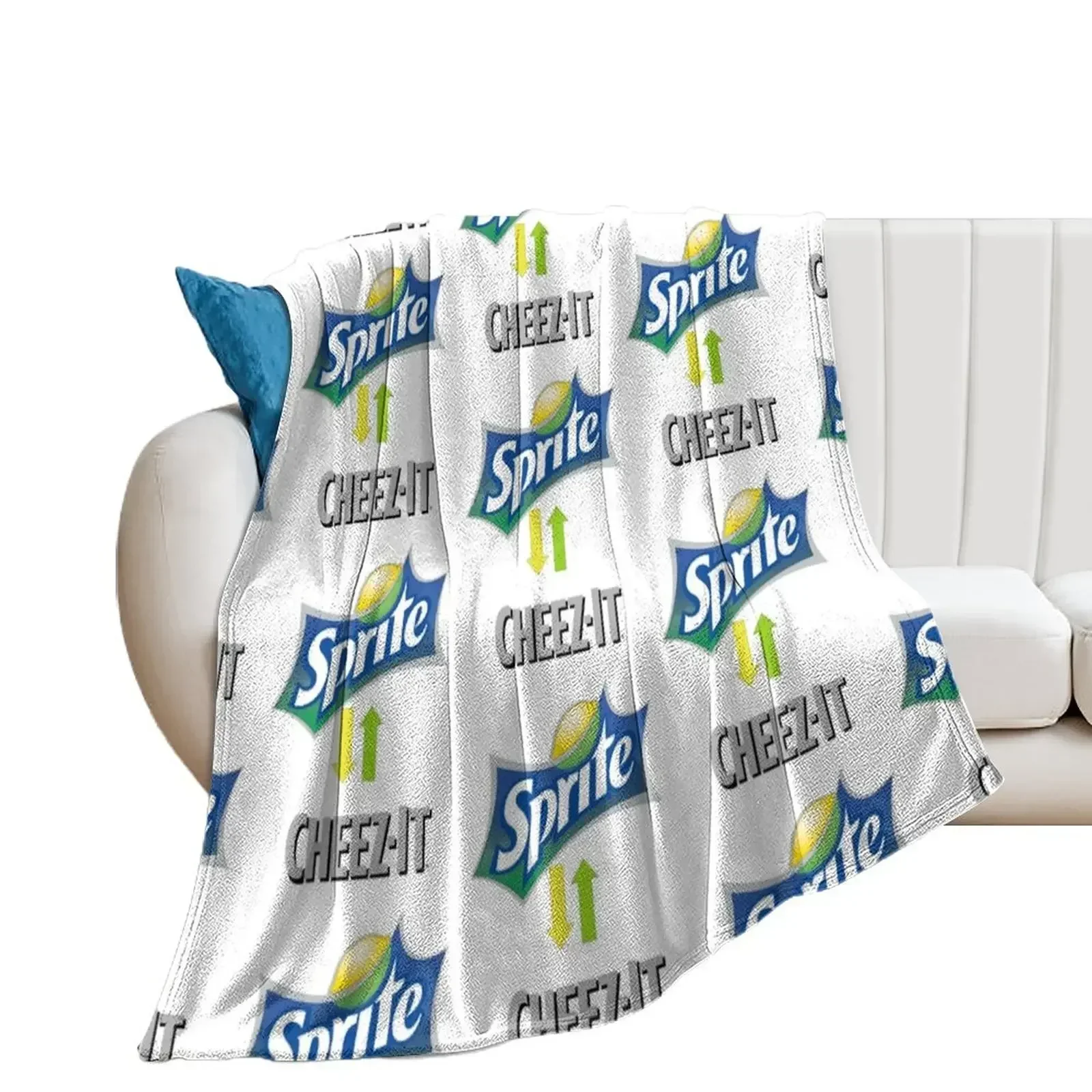 Sprite and Cheez-it Throw Blanket christmas decoration Sofa Blankets