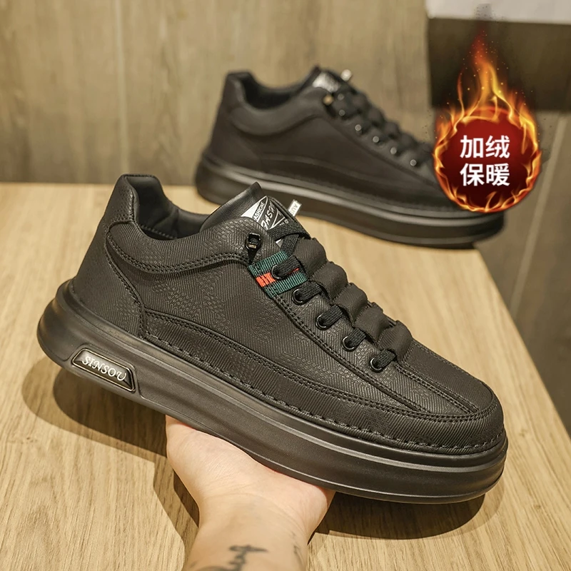 

2025 Spring New Rubber-Plastic Sole Casual Board Sneakers for Outdoor Sports - Comfortable, Soft, Slip-Resistant, Durable, and T