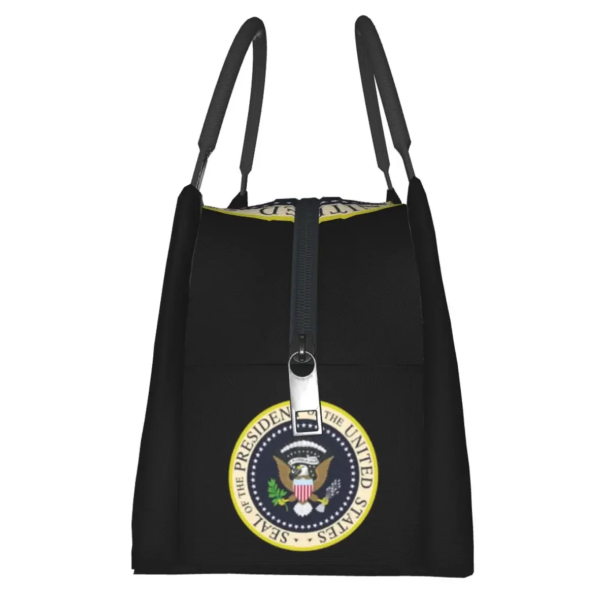 ختم رئيس الولايات المتحدة أكياس الغداء معزول بينتو صندوق مقاوم للماء حقيبة الغداء نزهة أكياس برودة حقيبة حرارية