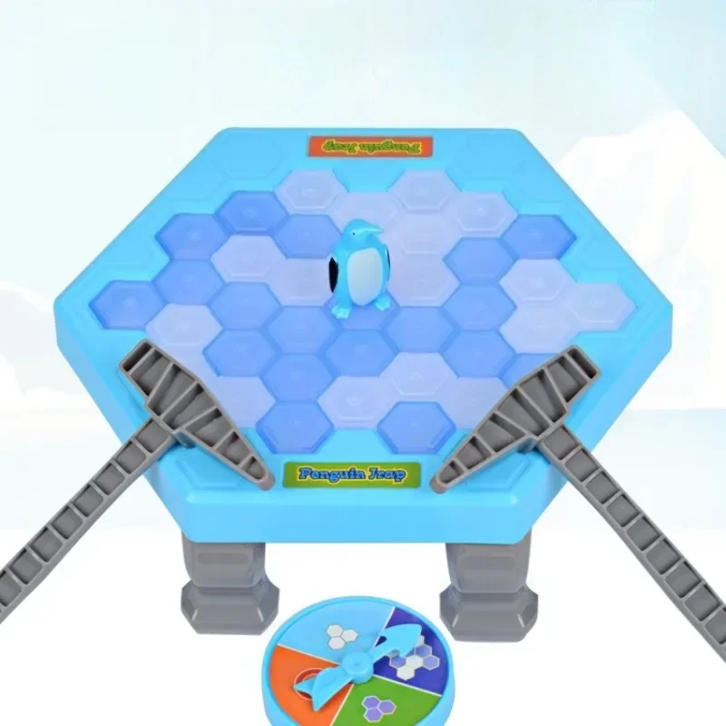 Break The Ice Penguin Rescue Board Game - Parent-Child Interactive Family Toy, Save Mini Penguins Indoor Fun