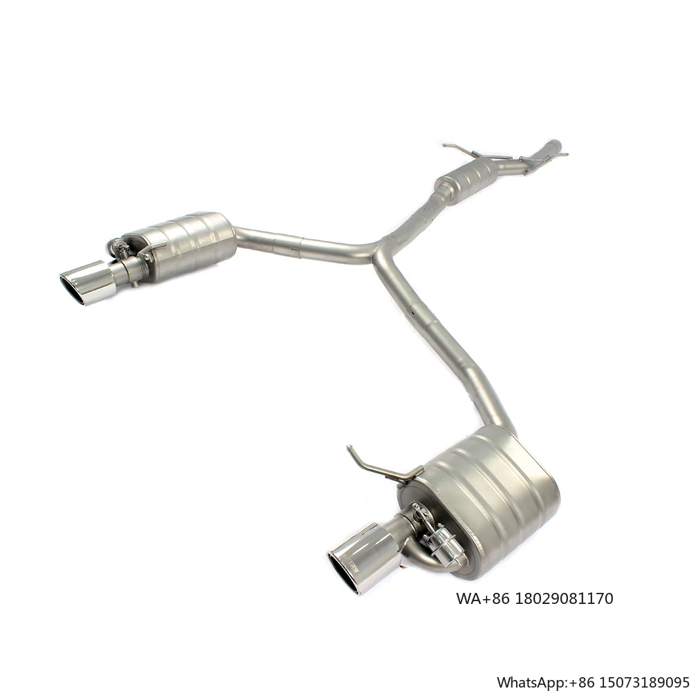 

JYDCatback 2012-2018 Q5 2.0T Catback Exhaust Tip Valvetronic Exhaust System With Muffler