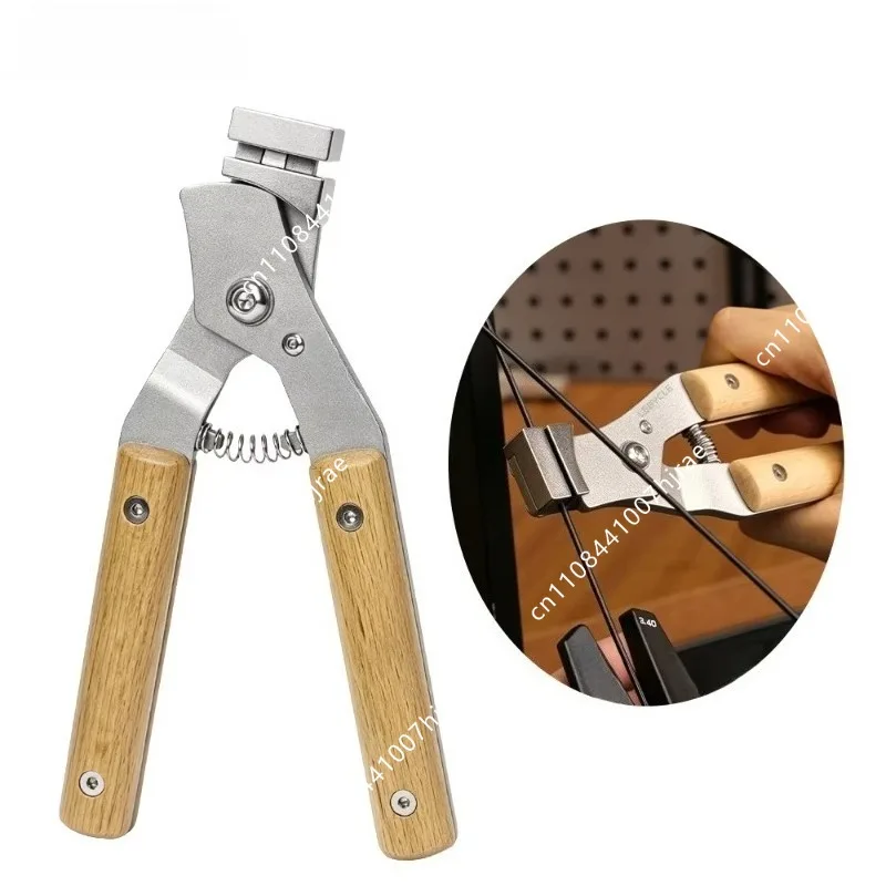 Bike Spoke Holder Round Spoke Pliers For Wheel Hub Truing Assembly Straight & Bend Spoke MTB Road Bicycle Rim Maintenance Tool