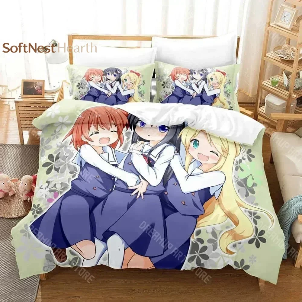 2026 3D Print Wataten! An Angel Flew Down To Me Bedding Set Single Twin Full Queen King Size Bed Set Adult Kid Bedroom Duvet Cov