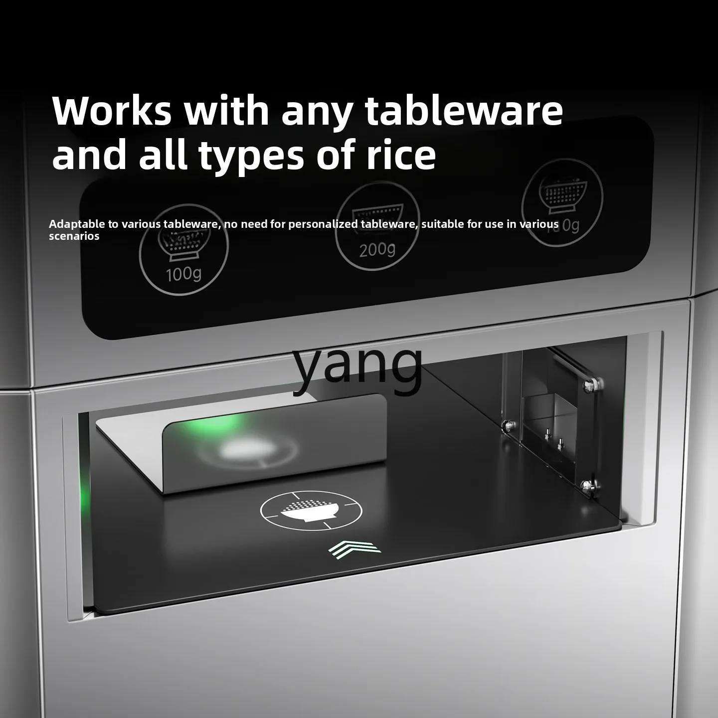 cQ automatic rice machine commercial school canteen restaurant intelligent timing quantitative rice dispenser insulation