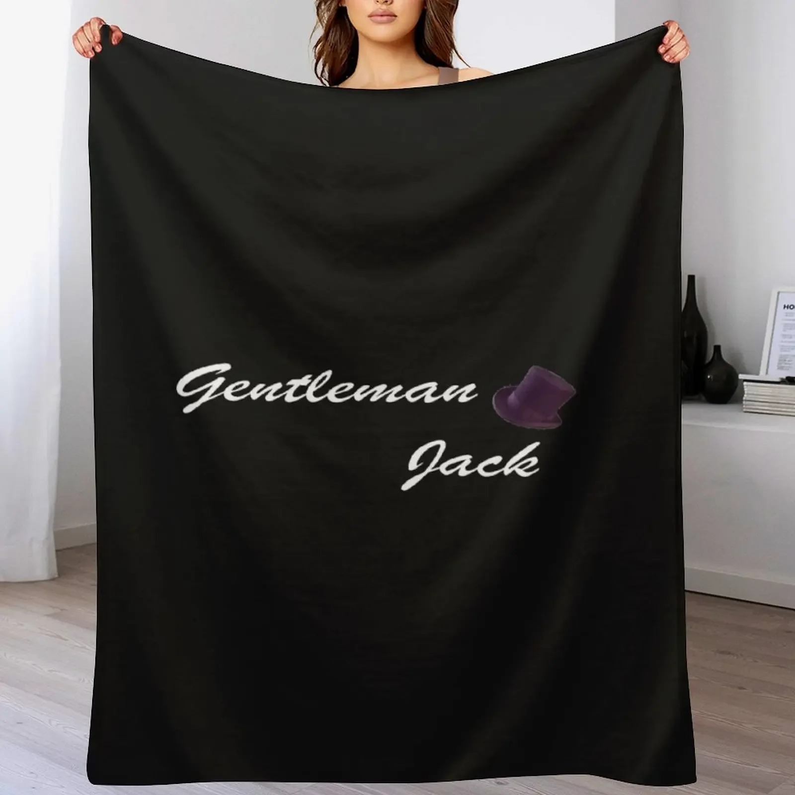 Gentleman Jack - title Throw Blanket cosplay anime Summer For Decorative Sofa Blankets