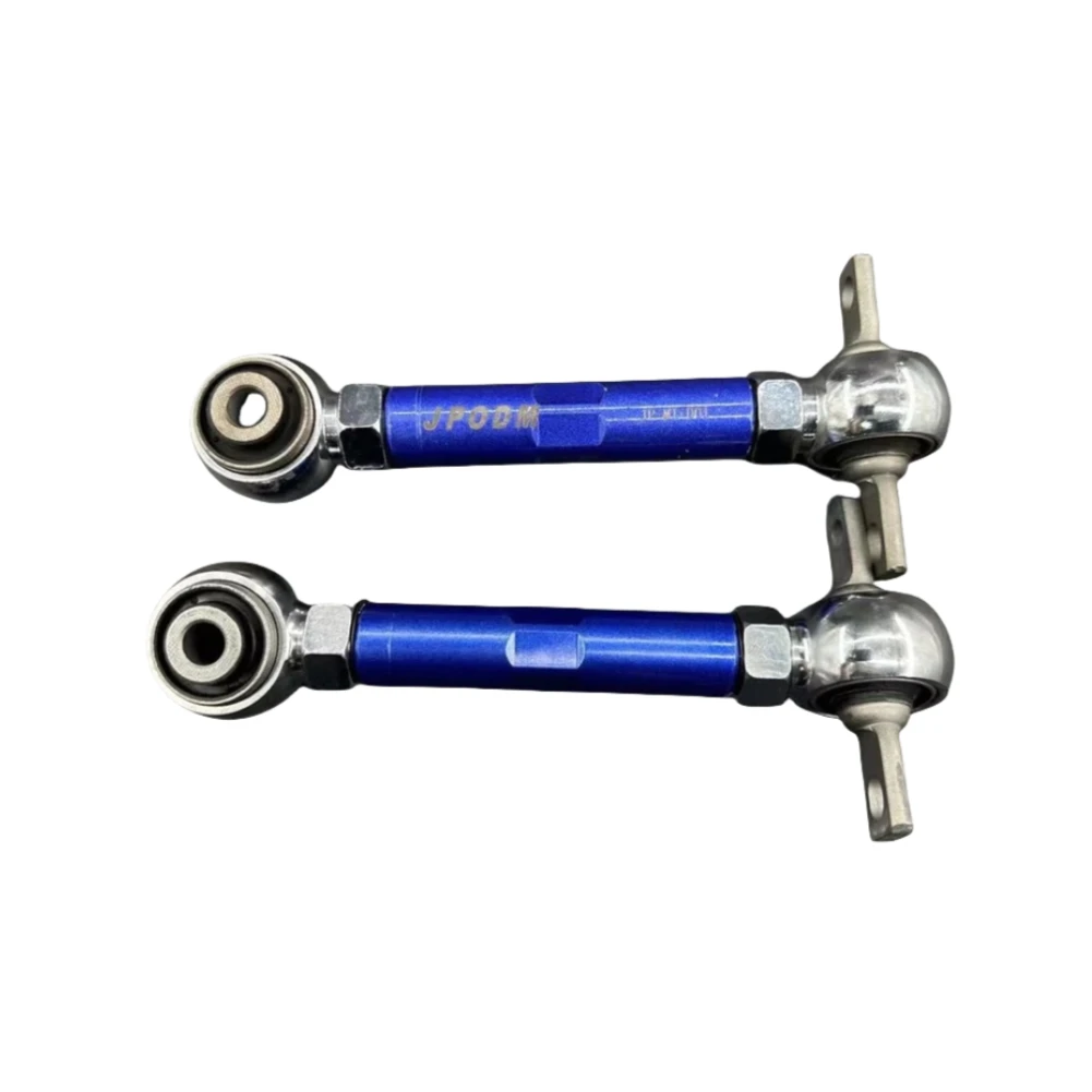 For AUTOJACK Pair of Adjustable Rear Camber Arms for Mitsubishi Lancer Evo I II III 92 Mirage