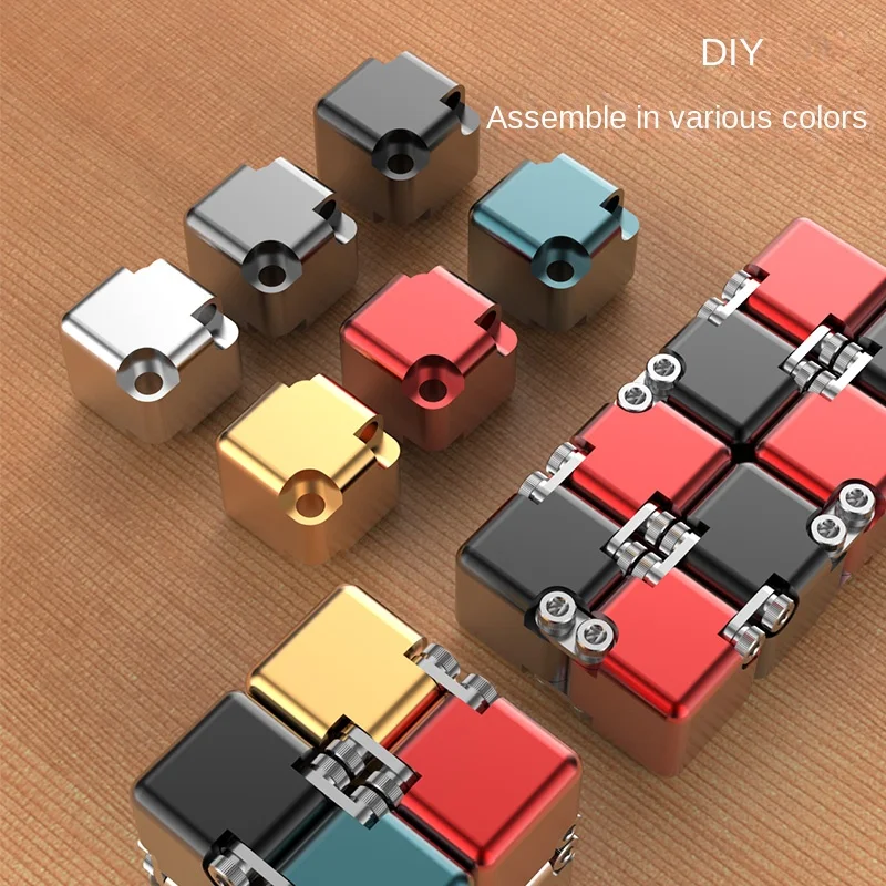 

Factory Design Infinity Magic Cube Decompression Toys Fidget Educational Toys Relieving Stress For Children Adult Birthday Gift