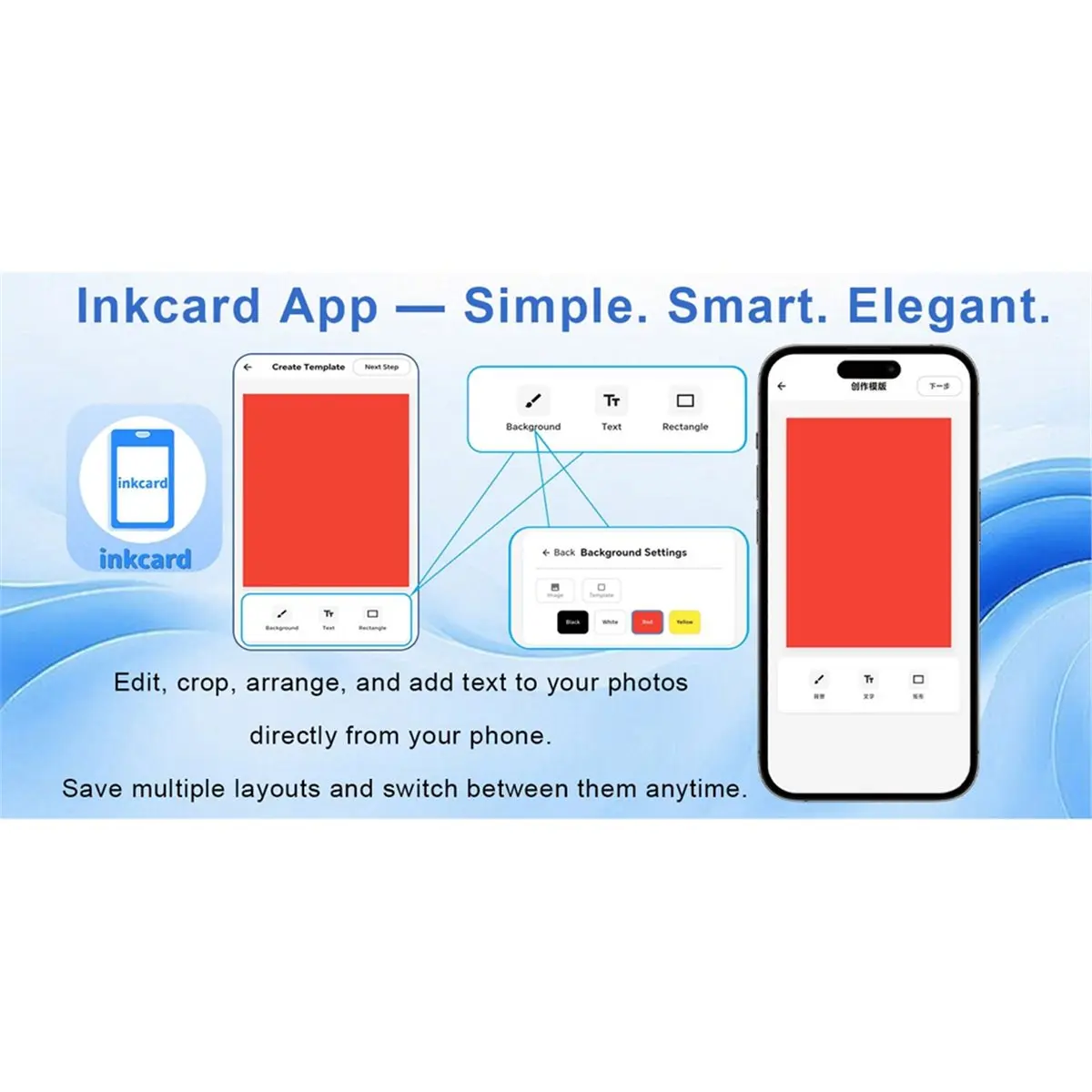 Bluetooth E-Paper IP66 Waterproof ID Card 3.98