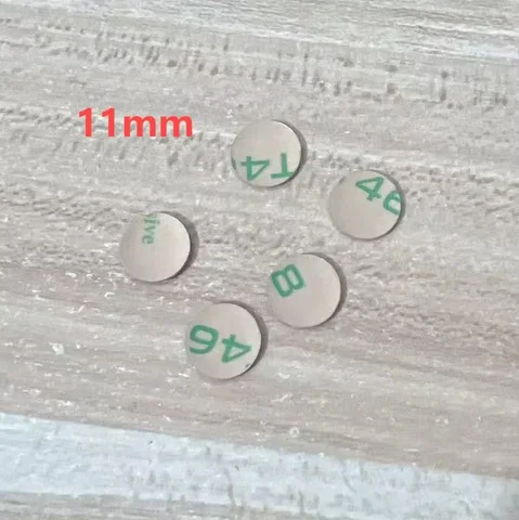 2X 11mm blue white 50th anniversary Remote Key Emblem Sticker for E46 E39 E38 E90 E60 E36 F30 F30 E34 F10 F20 E92 E38 E91 E53