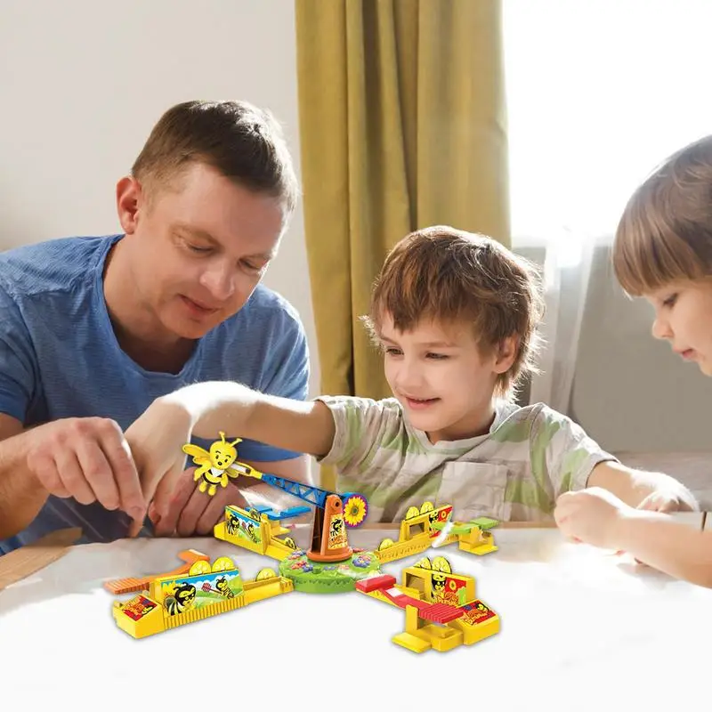 Family Board Games Battle Looping Spin Game Classic Bee Game Parent Child Interaction Battle Puzzle Board Game For Parties