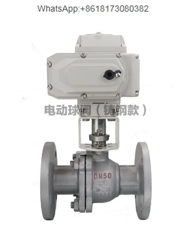 Q941F-16P/C Electric 304 Stainless Steel Cast Steel Flange Ball Valve High Temperature Regulating Control Ball Valve DN15-200