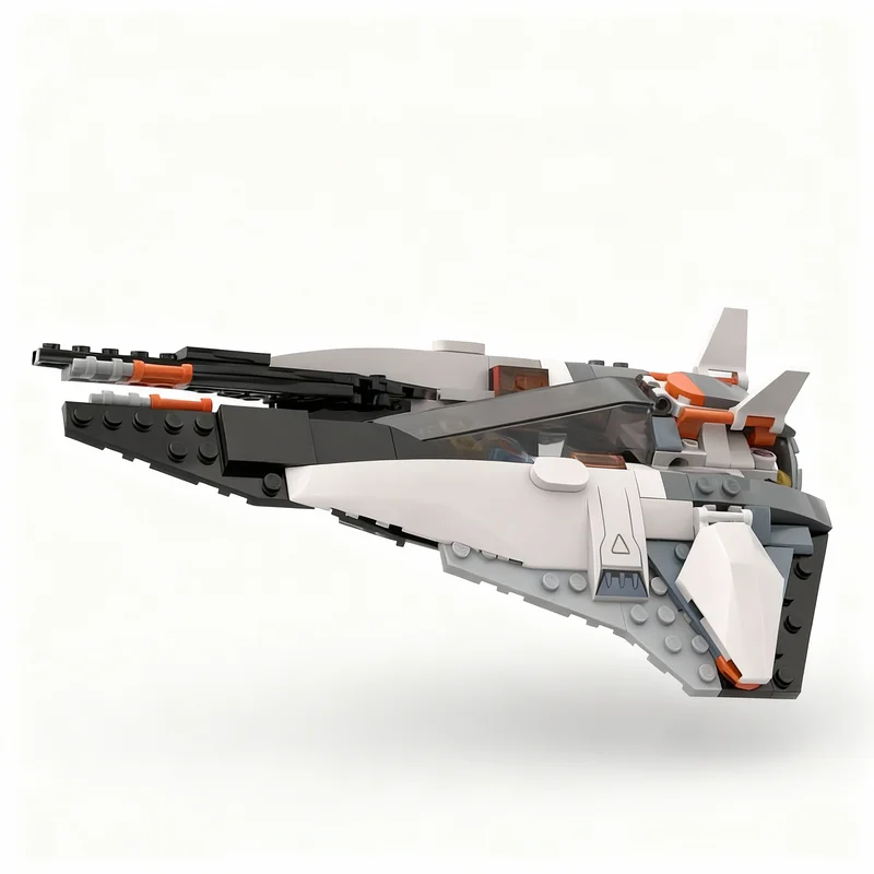 

218pcs MOC Interstellar Fighter Space Model Building Blocks Construction Toy Christmas Gifts DIY Creative Idea Education Brick