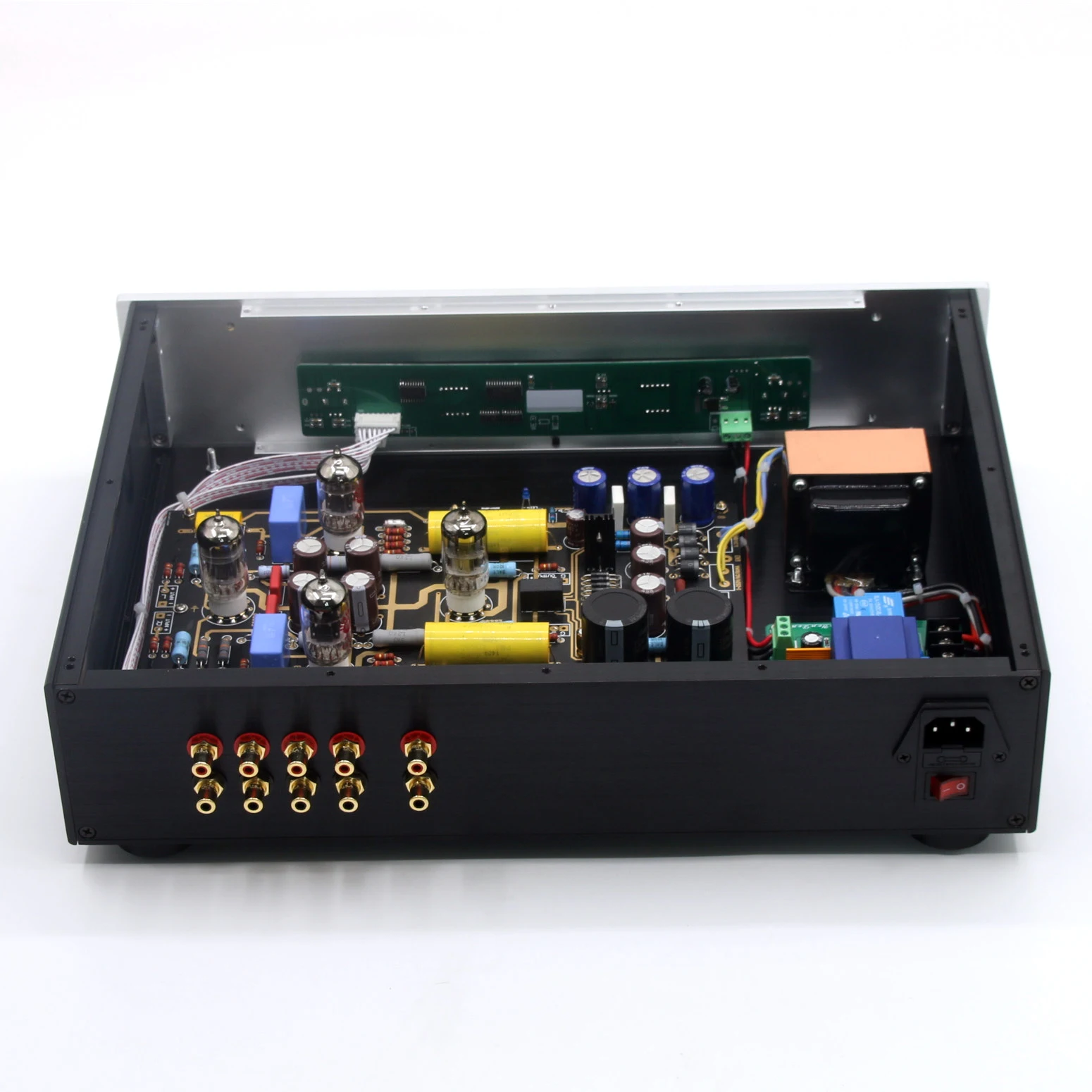 HiFi Remote Control Tube Preamp Stereo Preamplifier Base On CAT SL-1 Circuit With 4 Ways Input