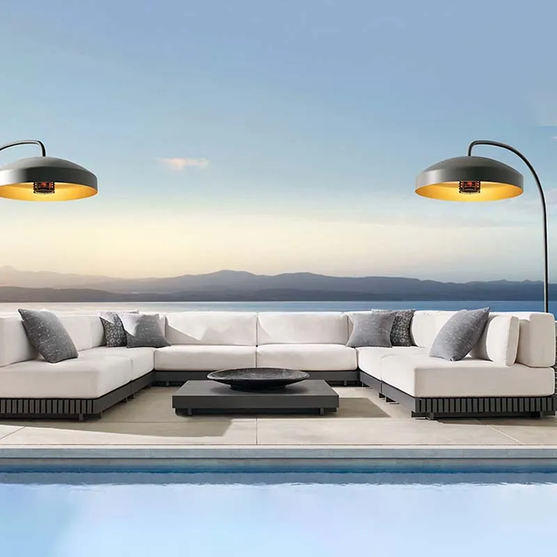 

Outdoor Coffee Table Garden Sofa Sets Furniture Metal Sofa Aluminium Coffee Table And Garden Sofa Set