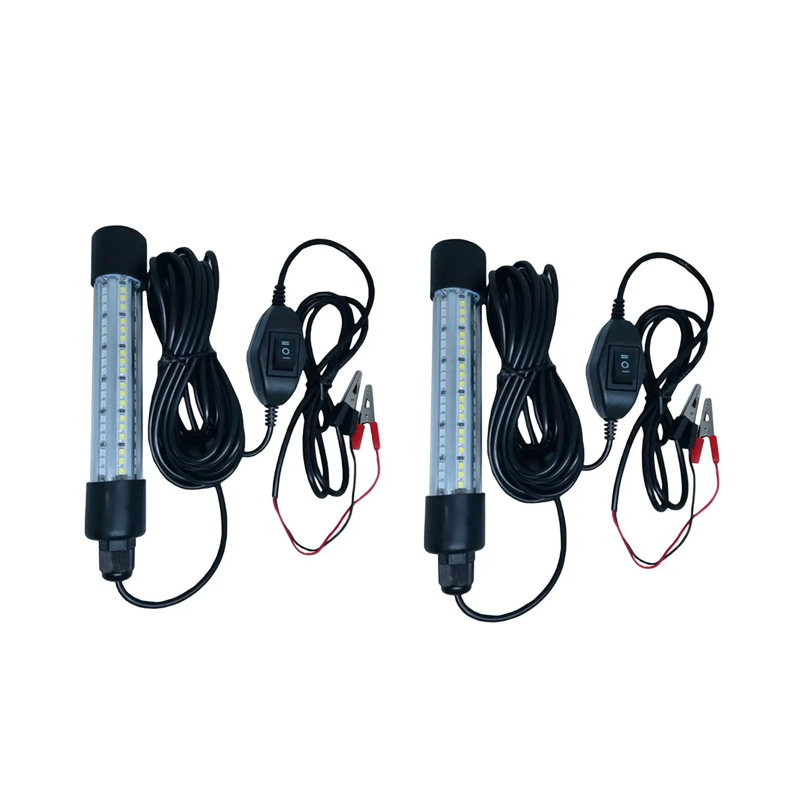 LED Submersible Fishing Light 108 Bead 2835 Lumens Waterproof Aluminum Alloy Lamp Night Fishing Equipment for Ocean Lake