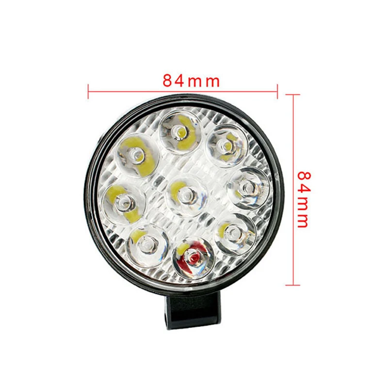 Car LED Bar Work light 27W Off-road Work Light 12V Auto Light Fog Lamp Off Road 4x4 9LED Tractor Spotlight for Truck ATV 24V