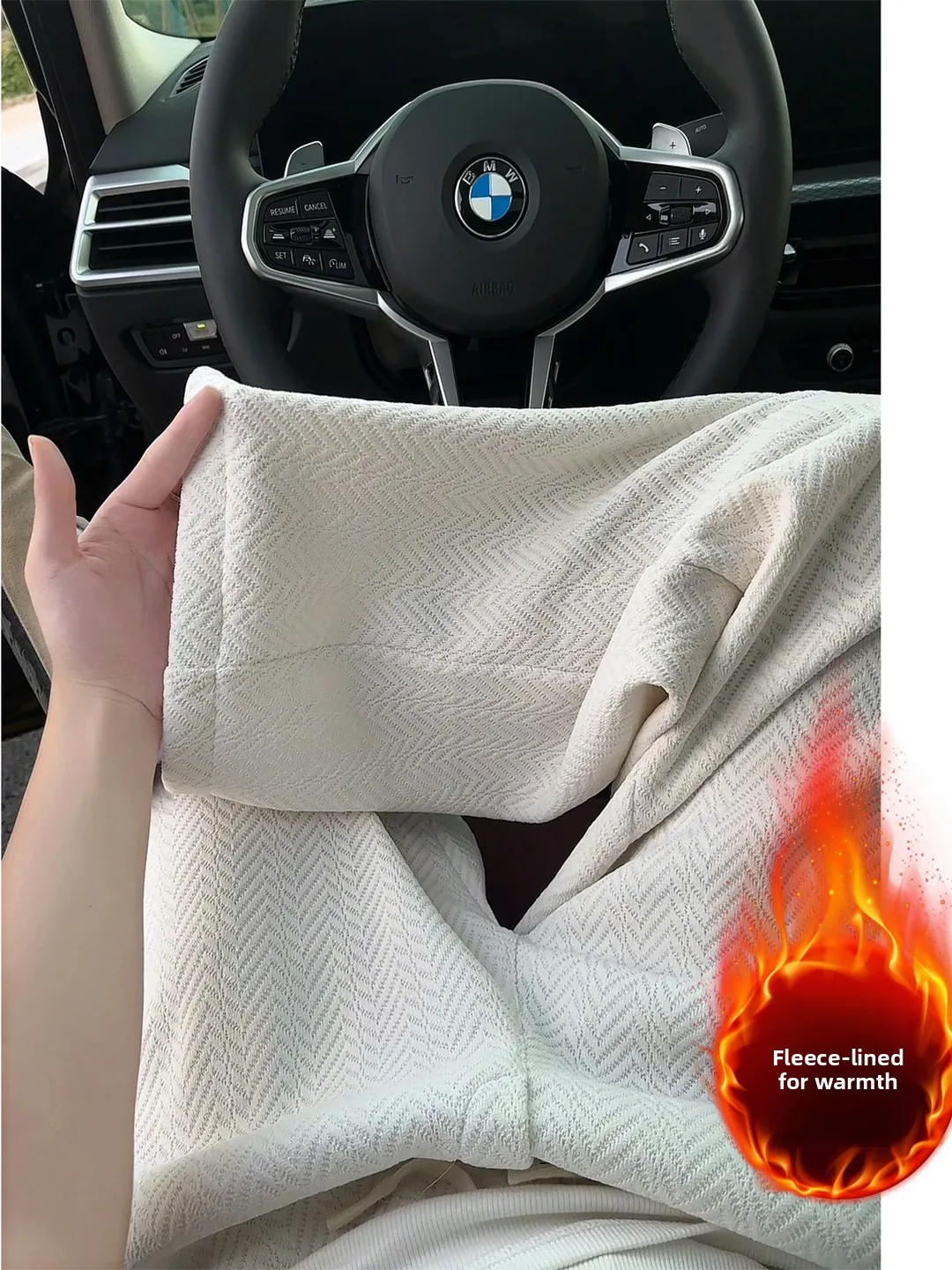 

Мужские повседневные брюки в клетку на флисовой подкладке, прямой крой, удобные, для осени и зимы, модные, для бега, дома, на каждый день...