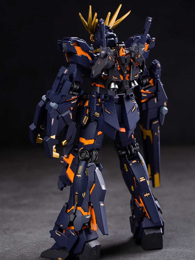 Xingdong 1/144 Hg Banshee Assemble Model Mg Banshee Mech Models Kit Action Figures Collection Anime Figure Decor Statue Toy Gift