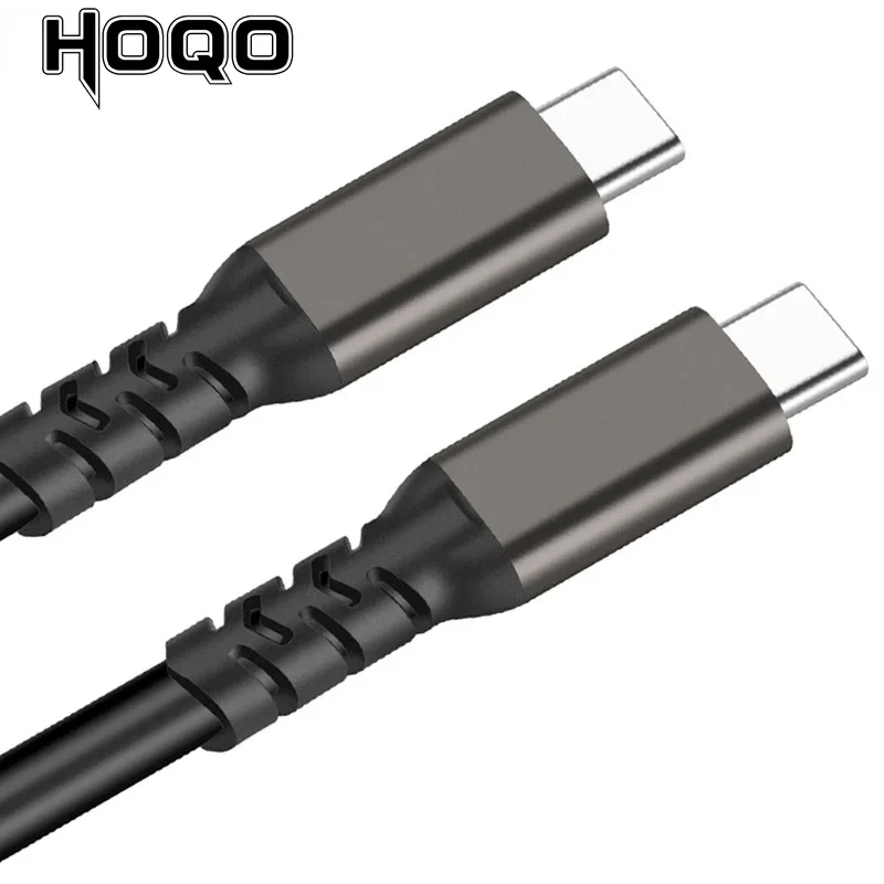 USB Type-C male to male data cable Screen casting Cord chip 4K dual male head 5A100W fast charge Cable USB3.2 Gne2