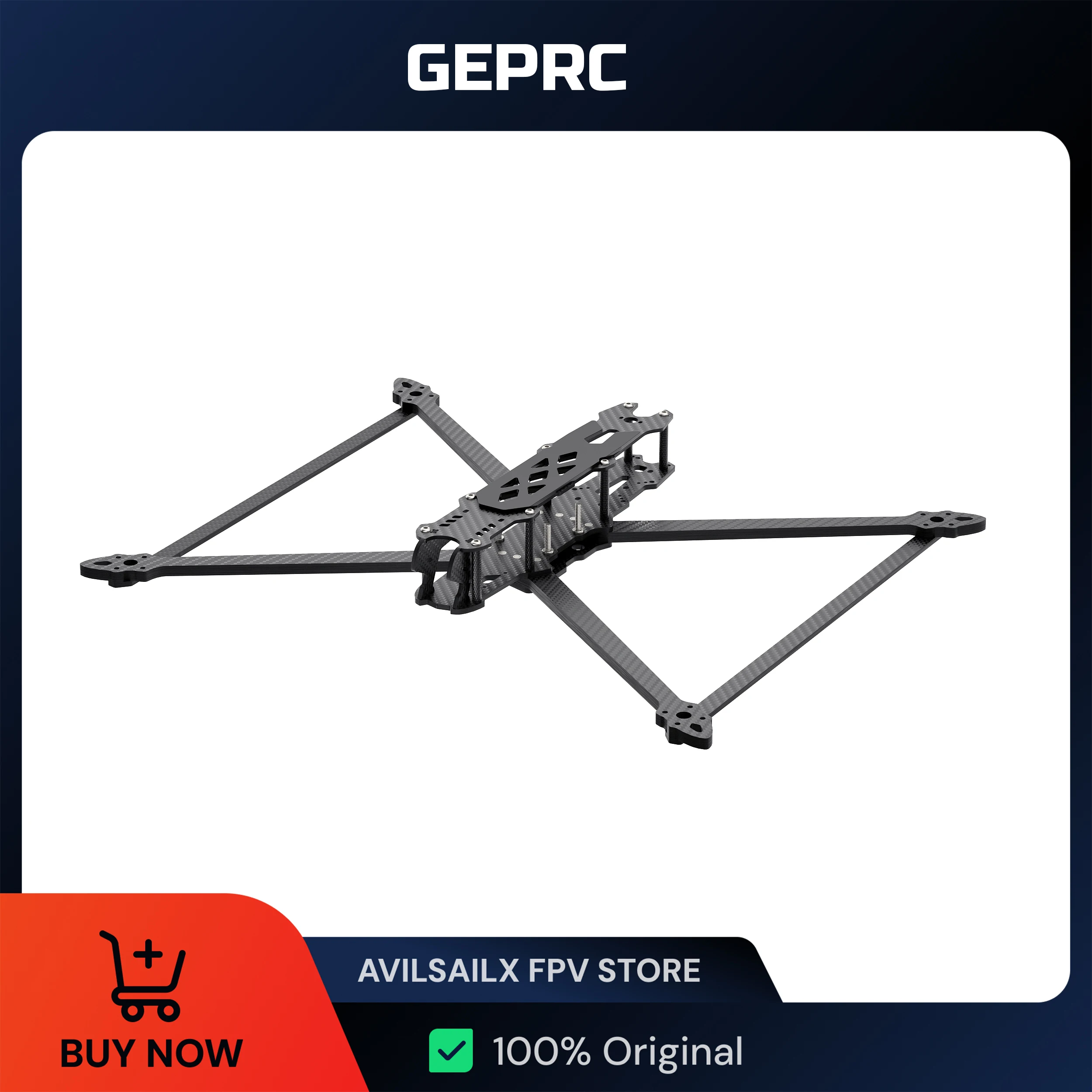 

GEPRC GEP-Mark4-10 Frame Parts Propeller Accessory Base Long Range FPV Quadcopter FPV Freestyle RC Racing Drone Mark4