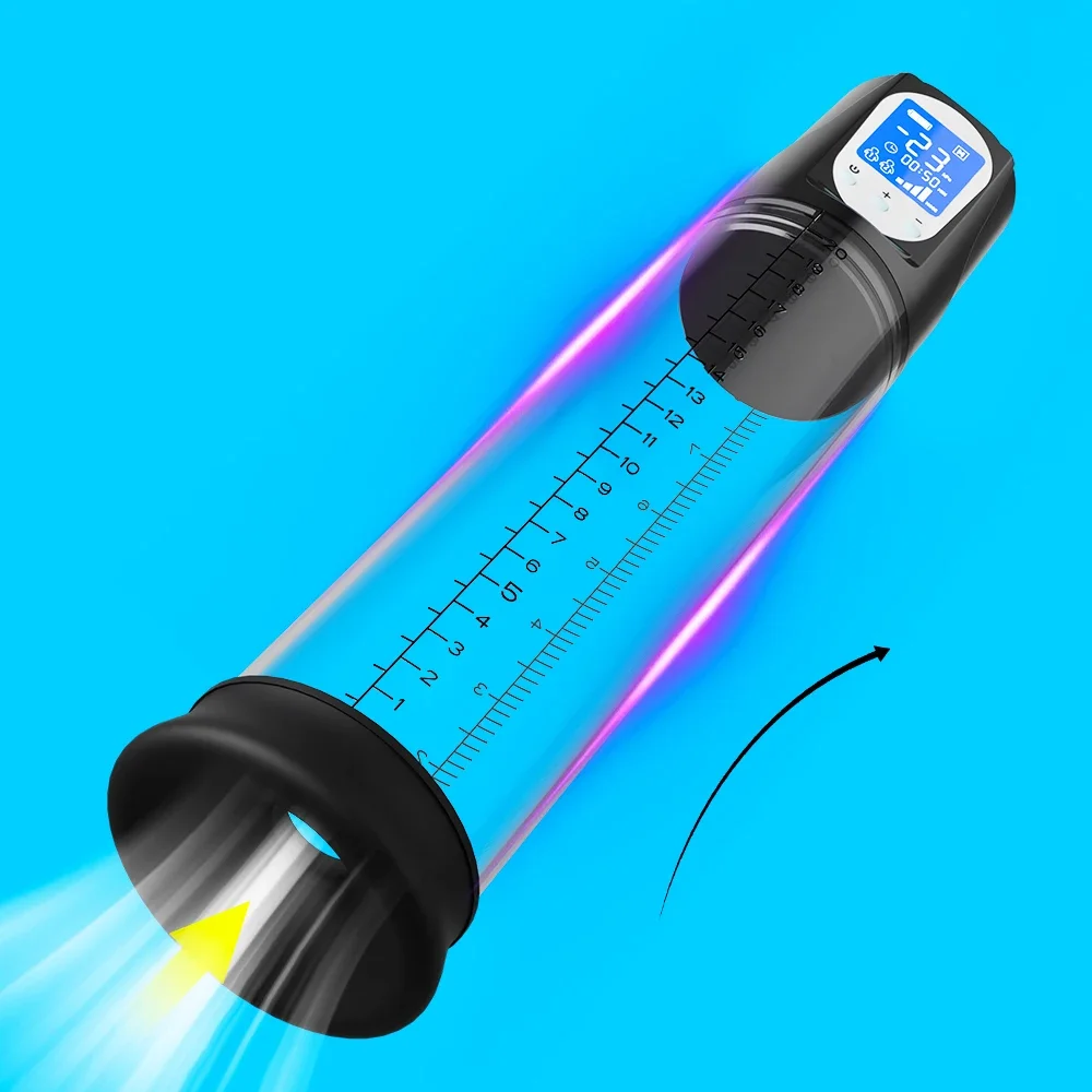 Male Penis Suction Training Device 9 Suction & 9 Training Modes Ergonomic Comfort Fit Design Adult Toys Sucking Stimulation 18+