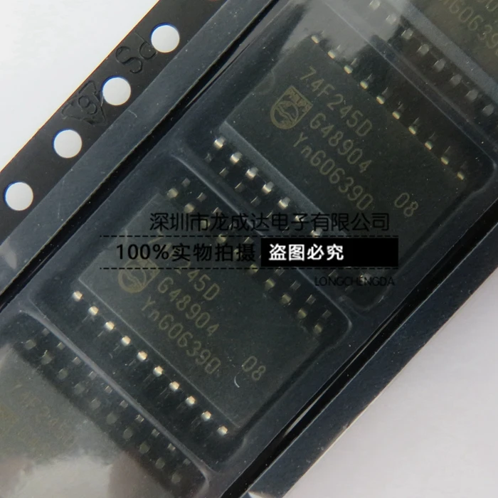 

30pcs original new N74F245D 74F245D SOP20 logic chip transceiver