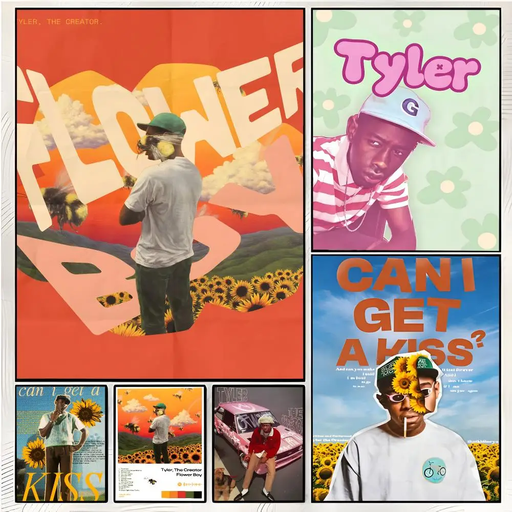 alternative rapper t-tyler, The Creator Poster Superior Home Space  Indoor Decorative Art & Home Decor
