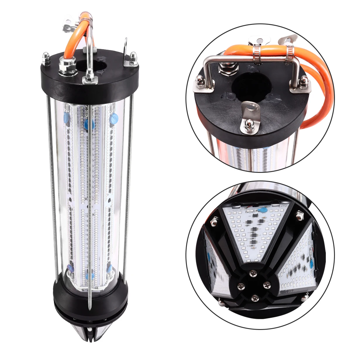 HOT Led Fishing Light Squid Farmed Salmon with Dimmer 1500W IP68 Waterproof IP65 Boats Fishing Lights