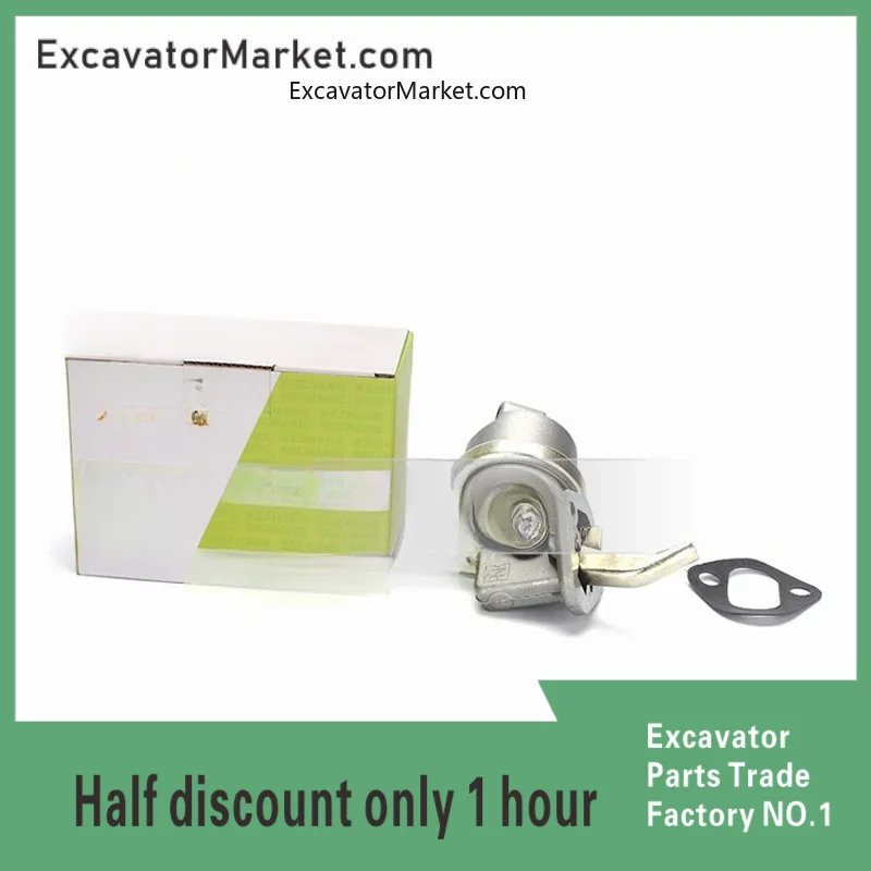 Excavator Accessories for Hyundai Excavator Hand Pressure Oil Pump R200 210 225 Cummins B5.9 6BT5.9 Engine Oil Pump