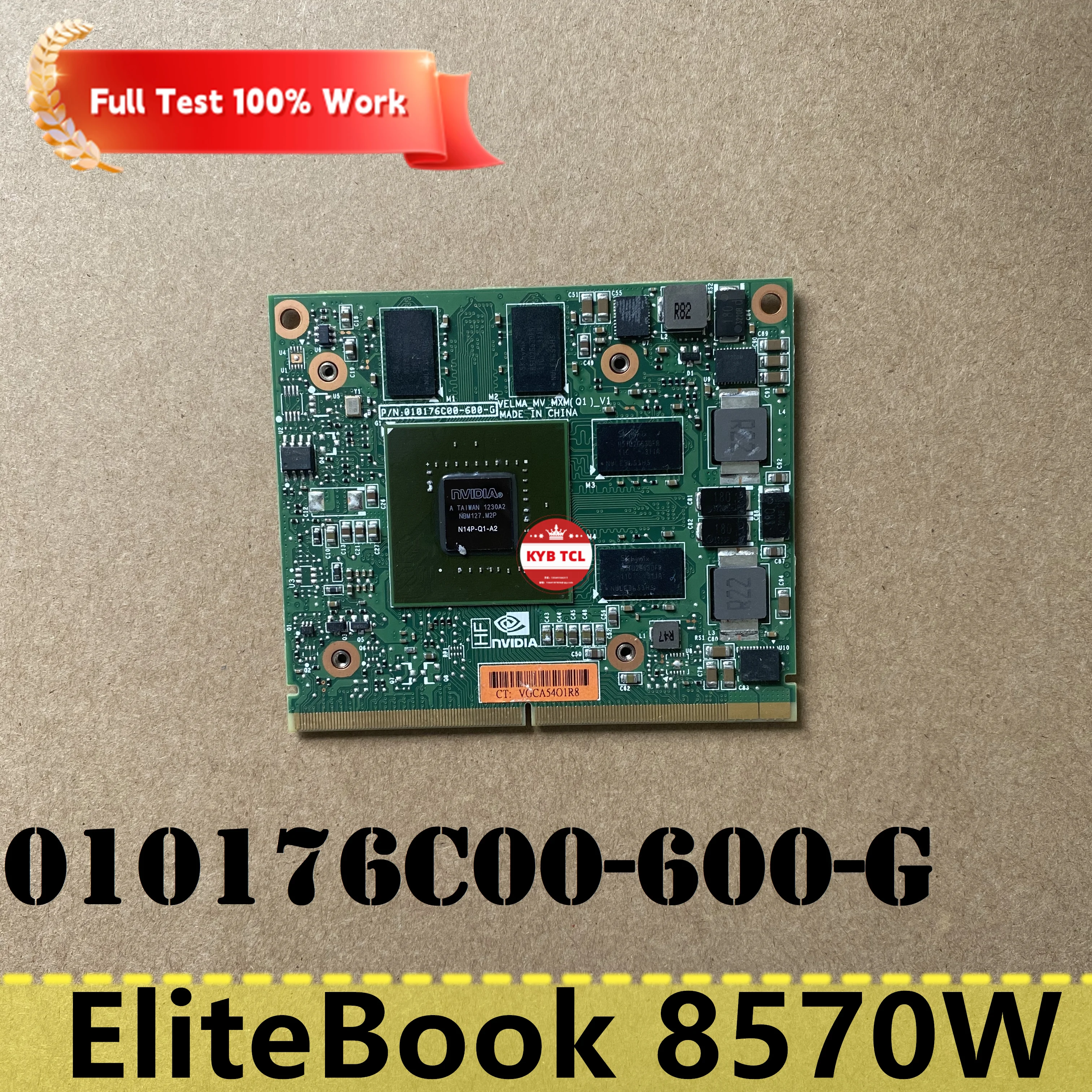 Untuk HP EliteBook 8570W Nvidia Quadro K1000M kartu grafis 2GB Card