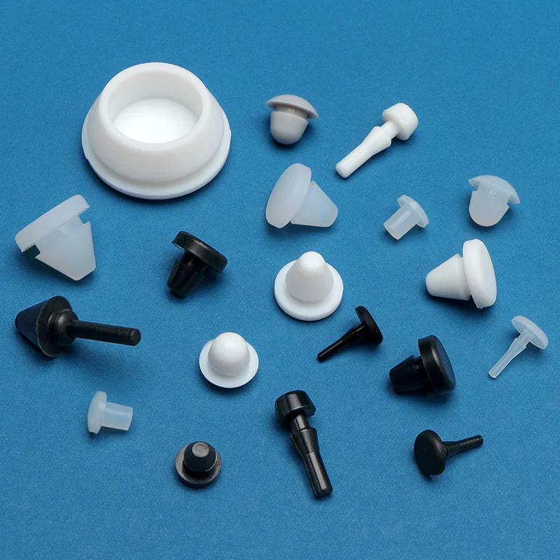 Silicone Cap Plug Protective Rubber Round Pipe Stopper Anti-odor Ring Cap Joint Hole Washer Threaded Shield PVC