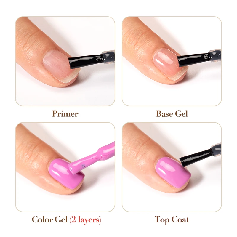 Rosalind Smalto adesivo funzionale da 15 ml Top Coat opaco Smalto gel ibrido semipermanente Richiesta lampada UV/LED