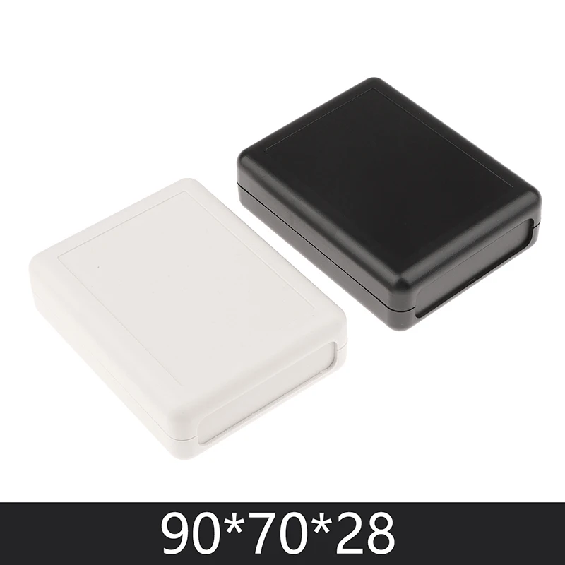 {QTG333} 1pcs Enclosure Case Plastic Box Circuit Board Project Electronic 90x70x28mm DIY Wire Junction Boxes