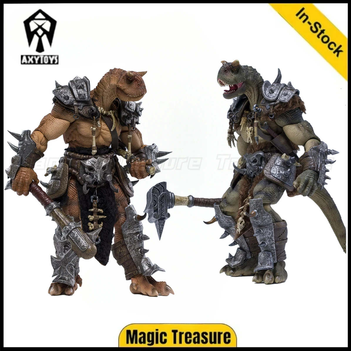 

В наличии: Фигурка AXYTOYS Dino Battlefield Carnotaurus Green/Orange Veteran, 20 см, игрушка-подарок